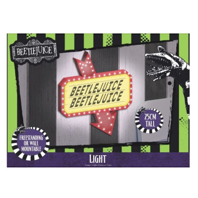 Lampara Cartel Beetlejuice